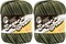 (Pack of 2) Lily Sugar'n Cream Yarn - Ombres Super Size-Renegade